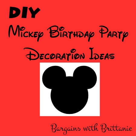 mickey party decoration ideas