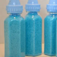 Baby Bottle Bath Salt Favors