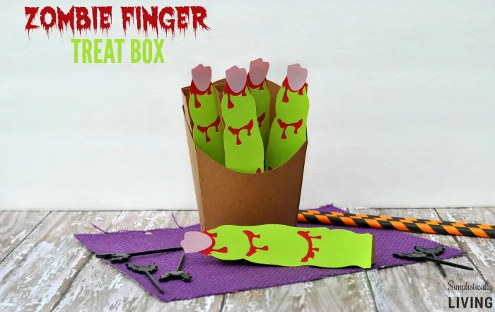 Zombie Finger Treat Box featured