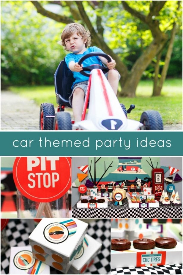 race car themed party ideas