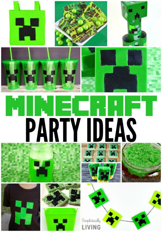 minecraft PARTY IDEAS