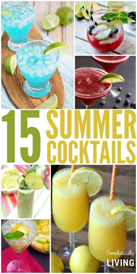 15 summer cocktails