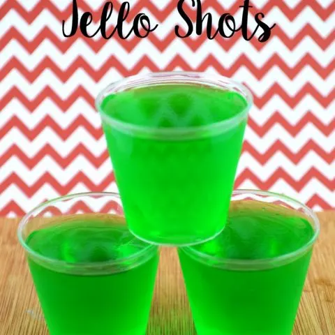 Simple Tequila Lime Jello Shots