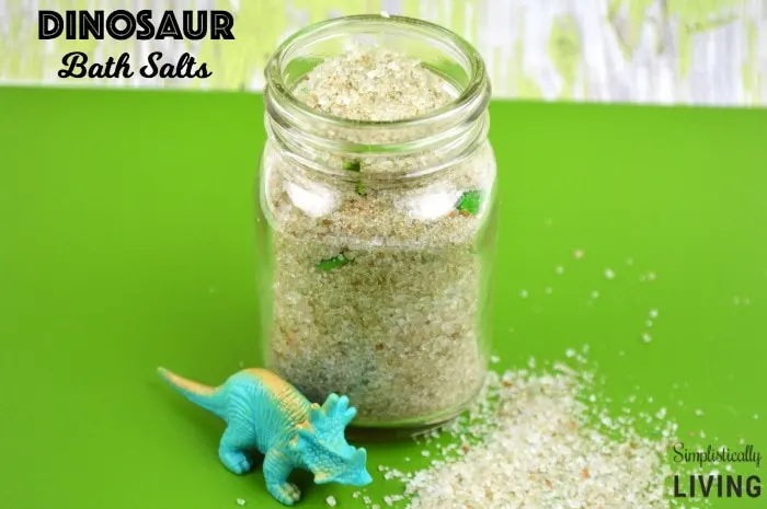 Dinosaur Bath Salts Featured