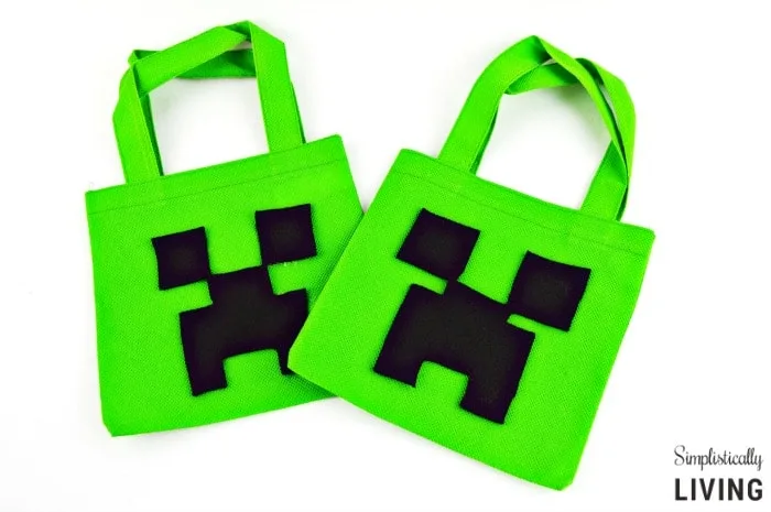 Minecraft Creeper Treat Bag Featured