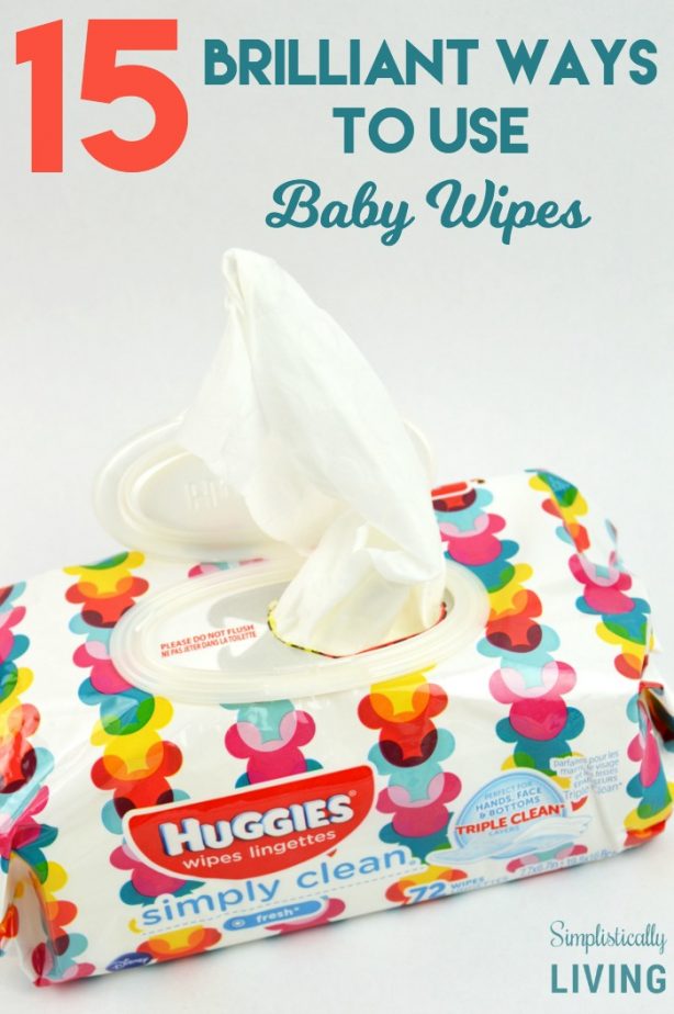 brilliant ways to use baby wipes