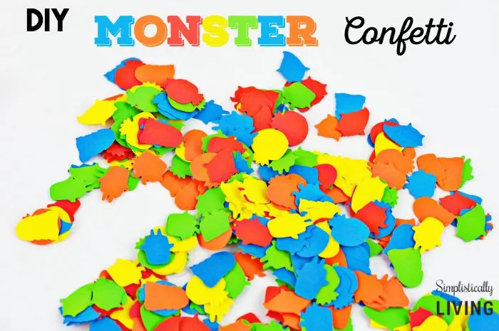 DIY Monster Confetti Featured