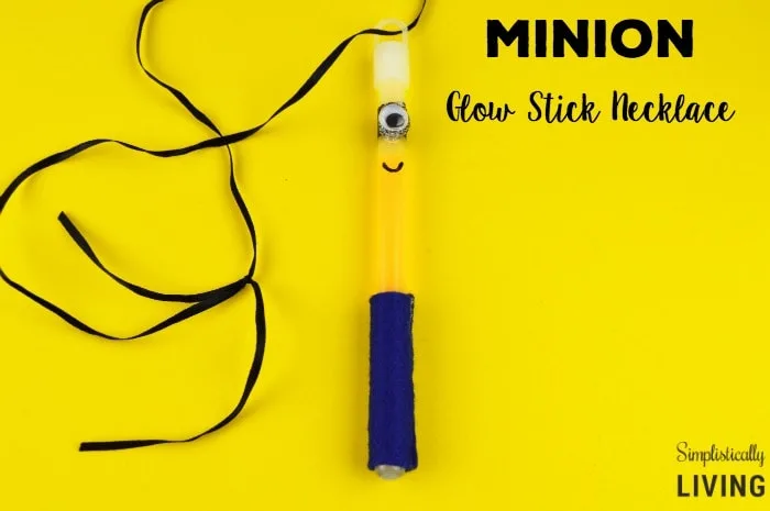 Minion Glow Stick Necklace Featured