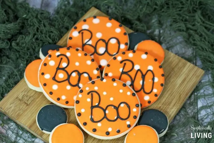 BOO Sugar Cookies Featured