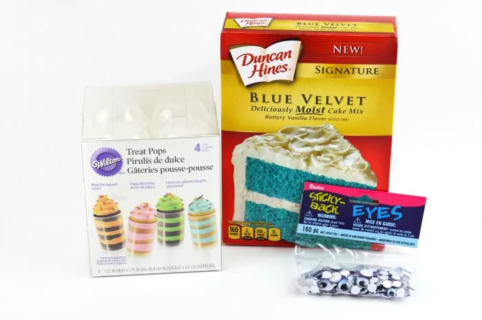 monster cake pops supplies