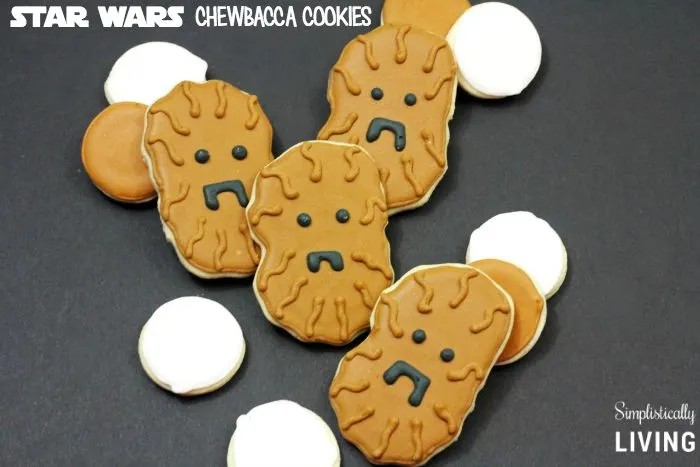 STAR WARS chewbacca cookies featured