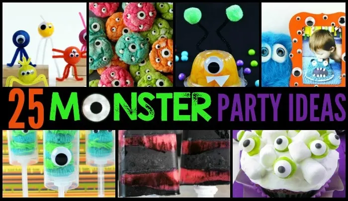 25 monster party ideas featured