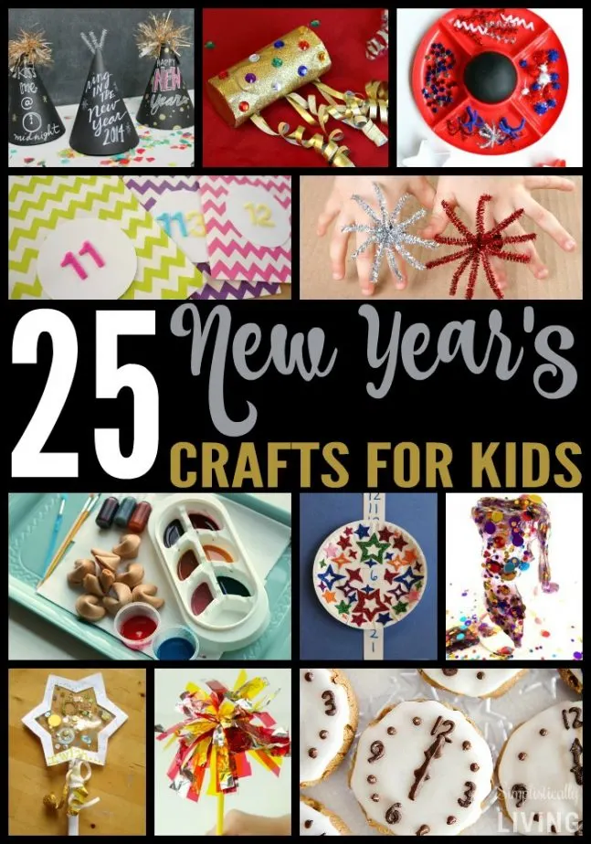 25 NEW YEAR'S CRAFTS FOR KIDS2