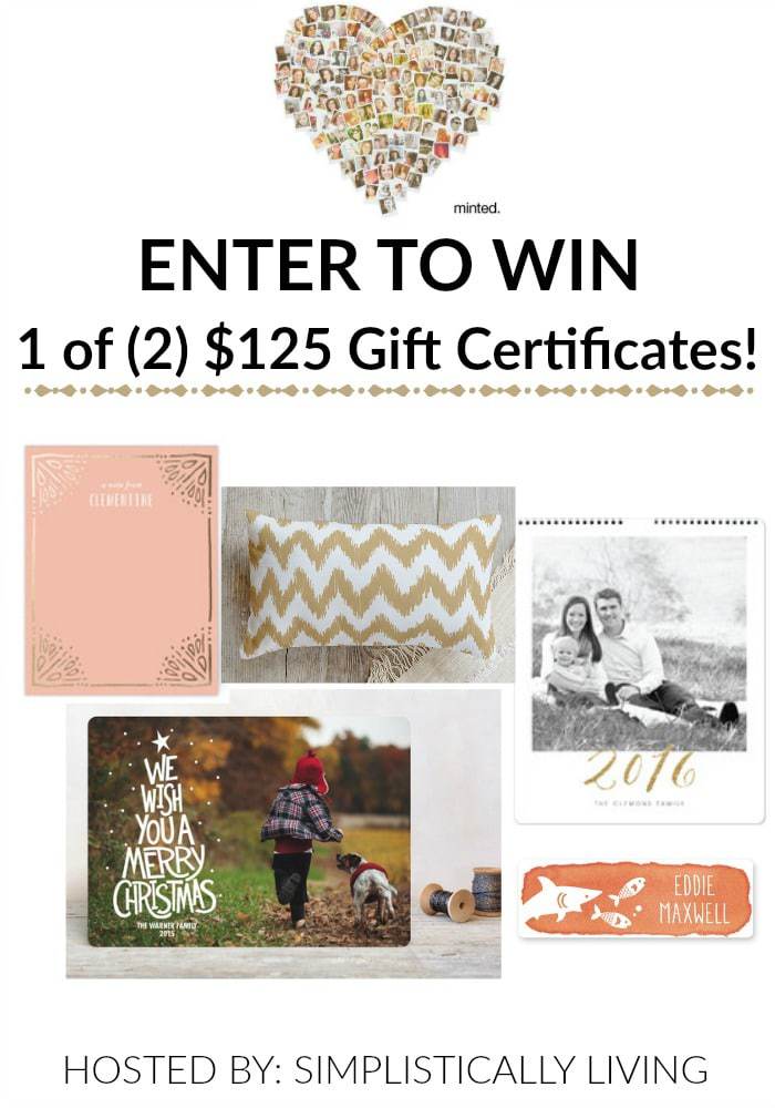 MINTED GIVEAWAY