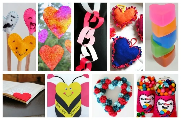 heart crafts for kids2