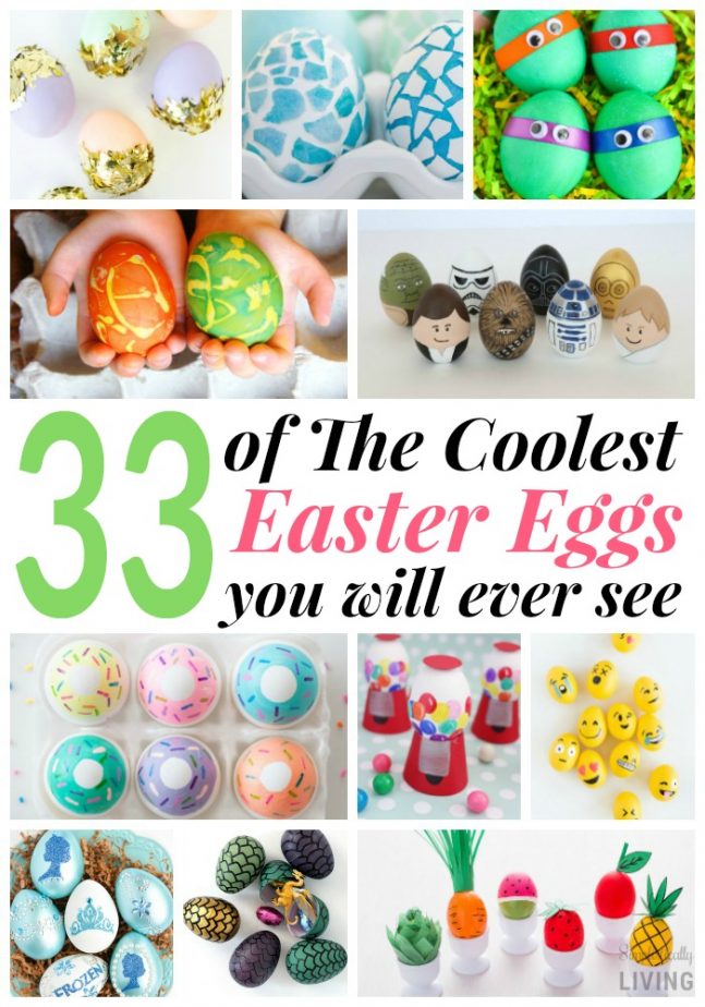 33 of The Coolest Easter Egg Designs You Will Ever See #easter #eastereggs #easterdecorations #eggdecorations #easterdye