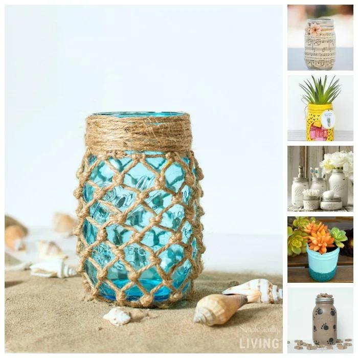 34 Adorable Mason Jar Crafts You Need to Make Now4
