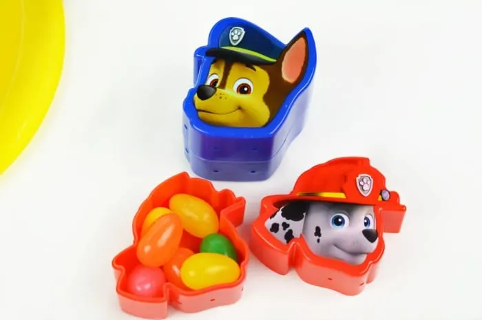DIY Paw Patrol Easter Basket (For a Toddler) #easter #easterbasket #diyeaster #pawpatrol #pawpatroleaster #easterideas