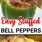 easy stuffed bell peppers recipe