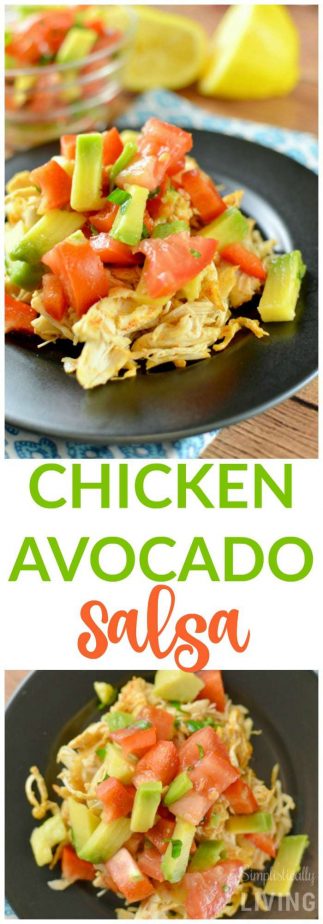 chicken avocado salsa
