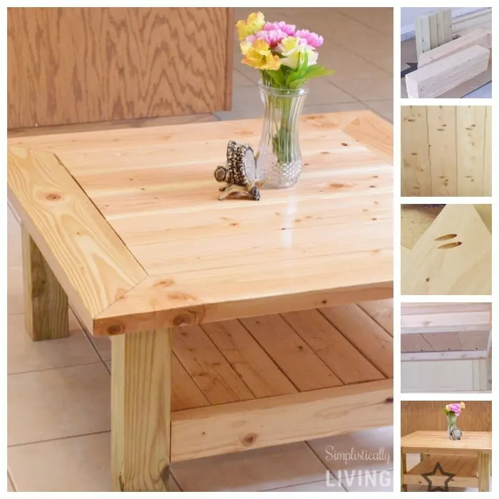 DIY Pine Table #diy #pinetable #pinewood #handmade #pine #DIYtable