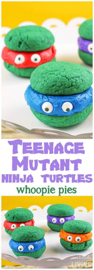 Teenage Mutant Ninja Turtle Whoopie Pies