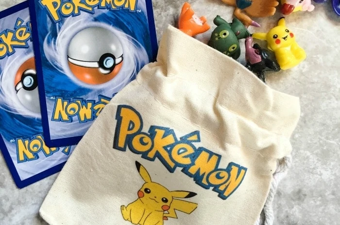 DIY Custom Pokemon Party Favor Bags Featured