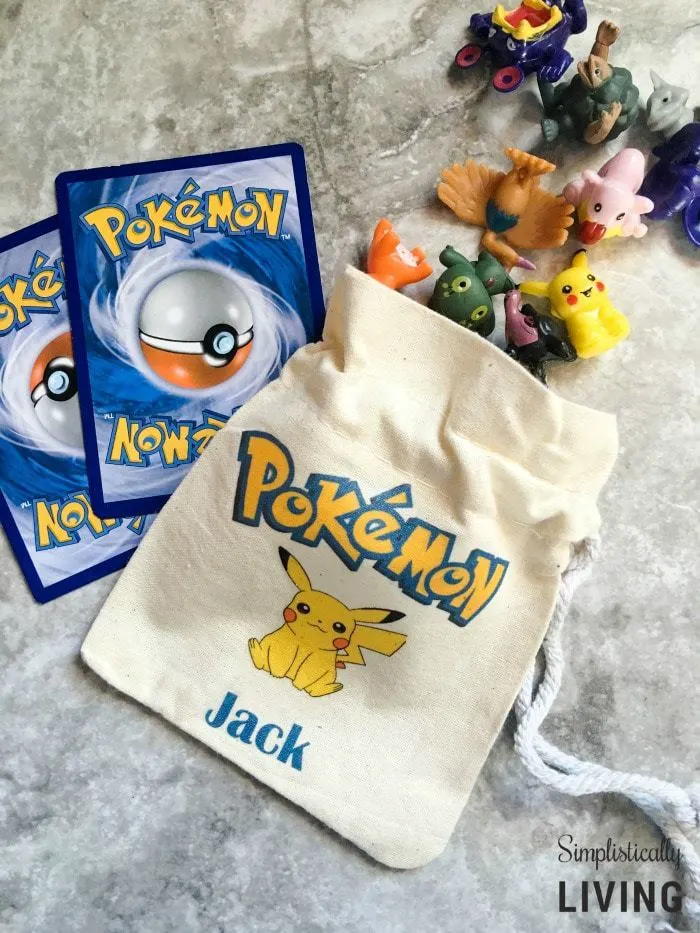 DIY Custom Pokemon Party Favor Bags3