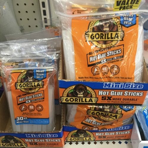 gorilla hot glue sticks