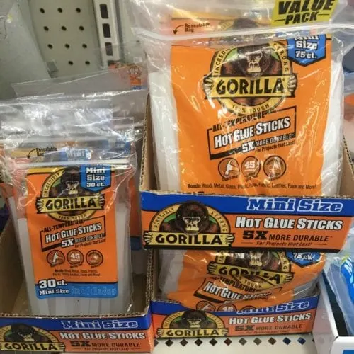 gorilla hot glue sticks