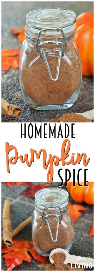 homemade pumpkin spice