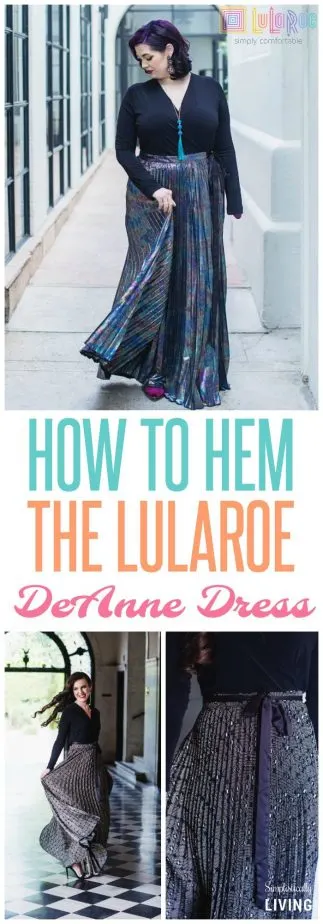 How to Hem The DeAnne LuLaRoe Dress ...