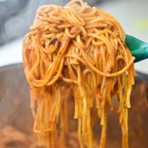Lean Instant Pot Spaghetti