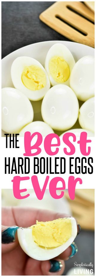 The Best Hard Boiled Eggs EVER #hardboiledeggs #eggs #besteggsever #instantpot #instantpoteggs