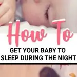 get baby to sleep through the night
