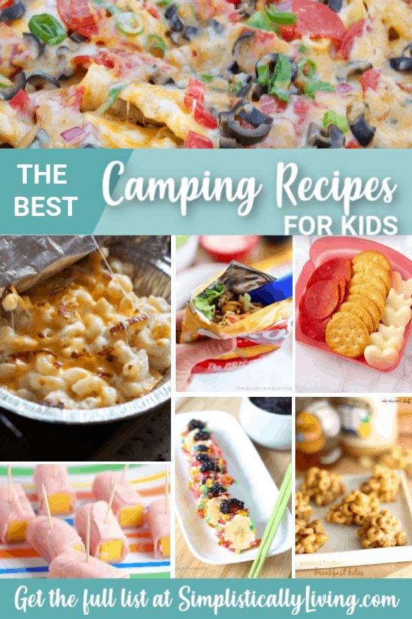 camping meals for kids;food to take camping with kids