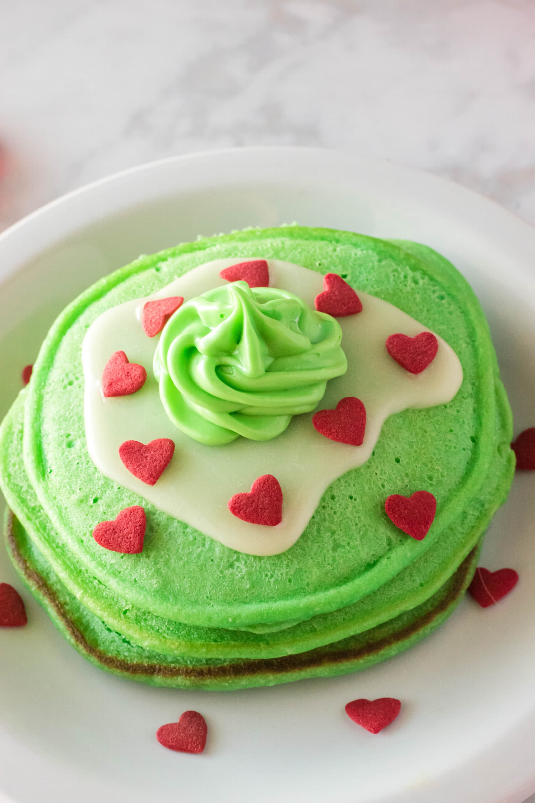 The Best Grinch Pancake Recipe » Homemade Heather
