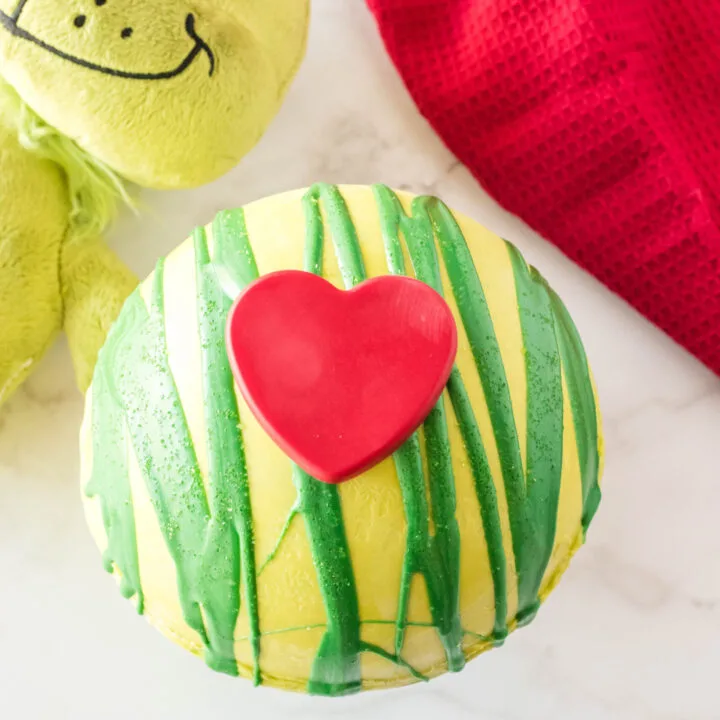 Giant Grinch Hot Cocoa Bomb