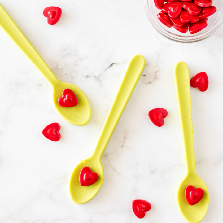 Grinch Hot Chocolate Spoons