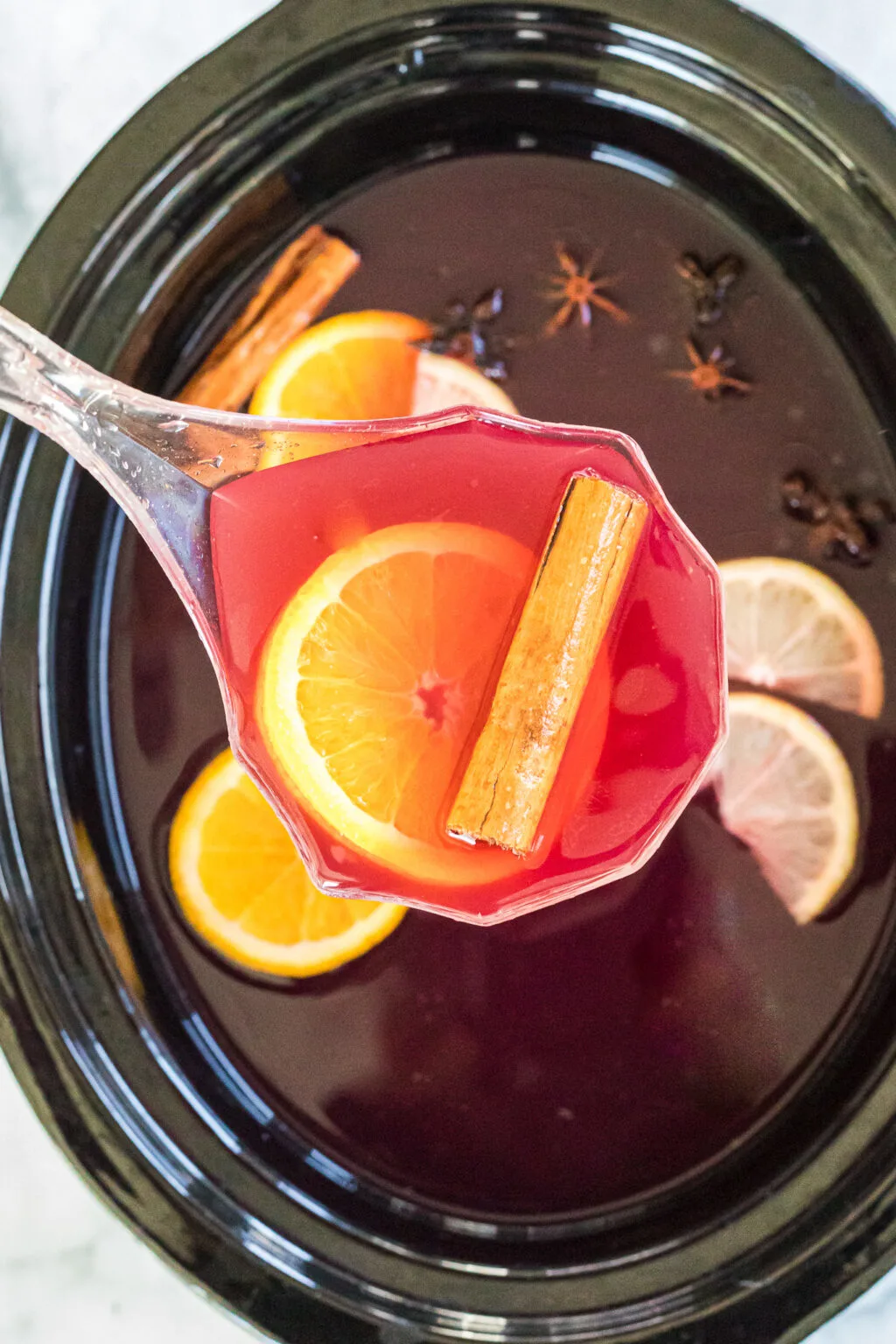 wassail in the slow cooker