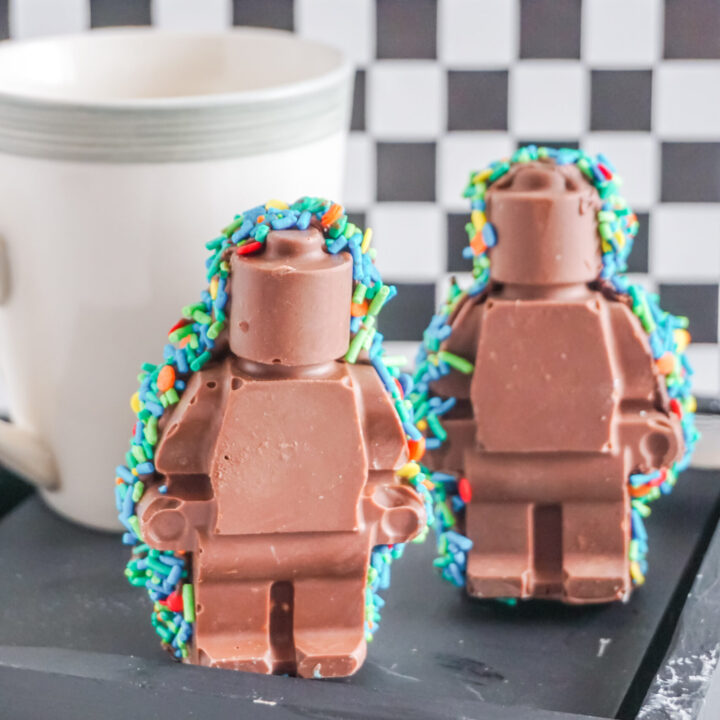 LEGO Man Hot Cocoa Bomb