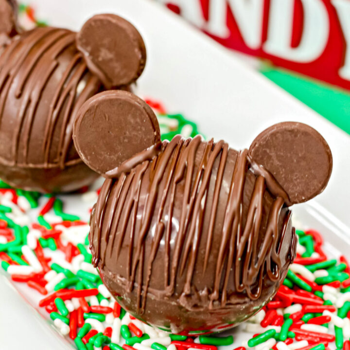 Mickey Mouse Hot Cocoa Bombs