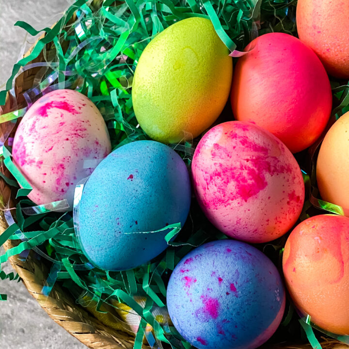 How To Dye Eggs With Food Coloring