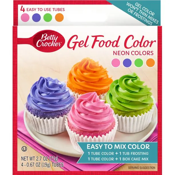 Betty Crocker Neon Green Gel Food Color