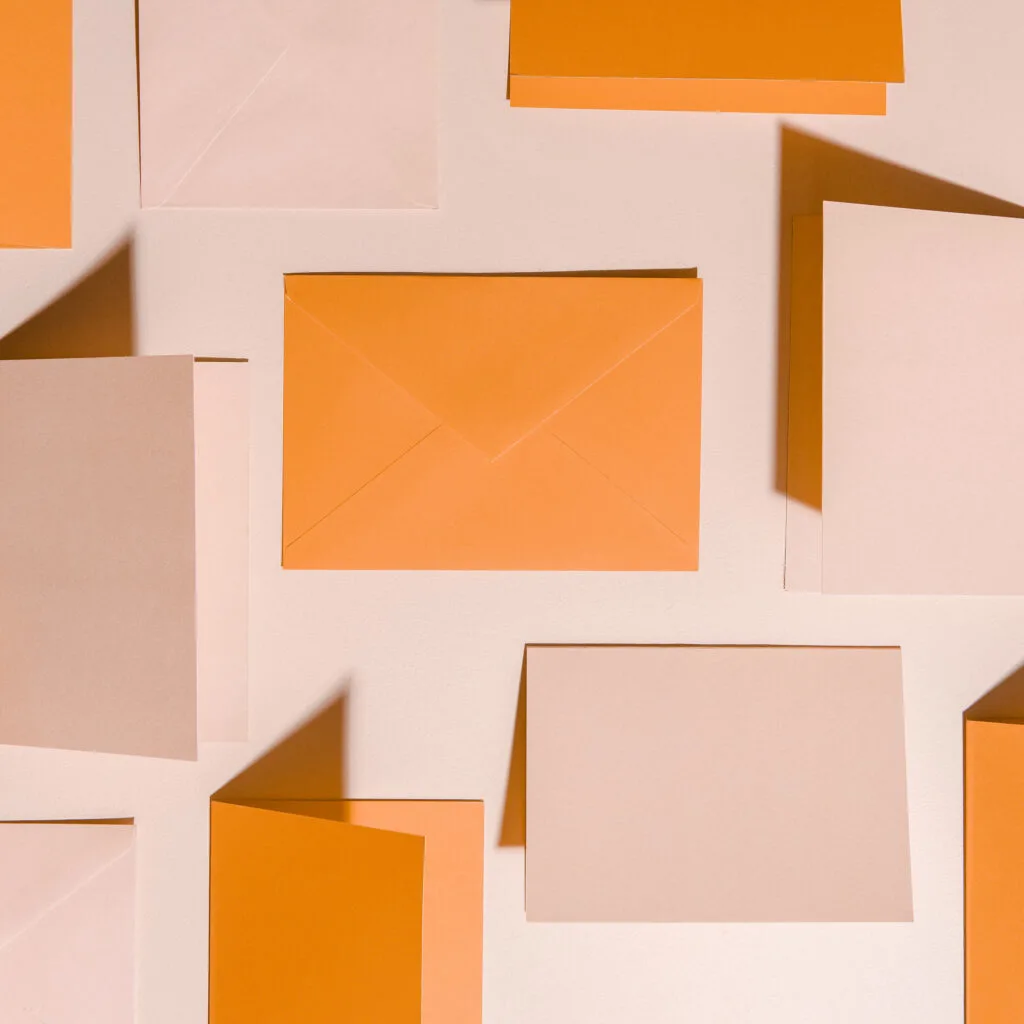 orange envelopes for october savings challenge