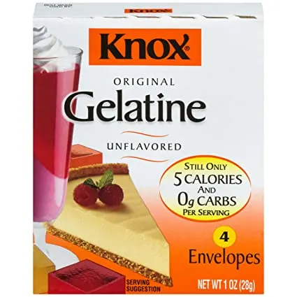 Knox Unflavored Gelatin (4 Envelopes)