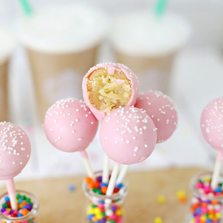 Copycat Starbucks Birthday Cake Pops – Simplistically Living