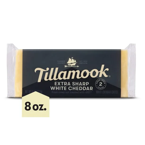 Tillamook Extra Sharp White Cheddar Cheese