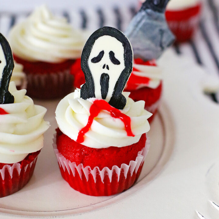 Scream Cupcakes
