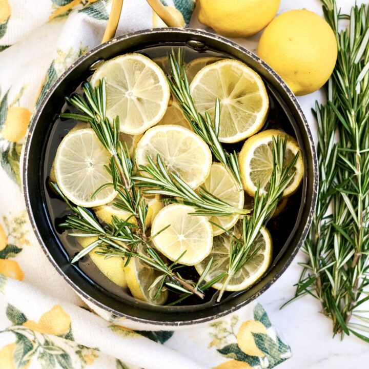 Homemade Lemon Rosemary Potpourri
